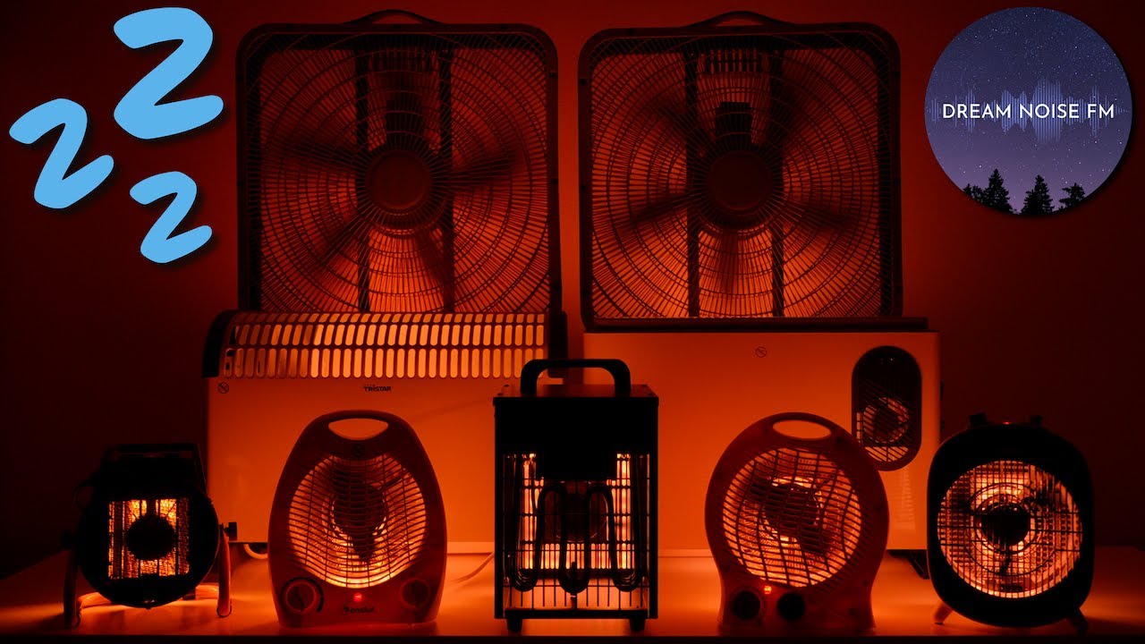 Warm Breeze & Soft Fan Sounds | Comforting White Noise for Sleep & Study