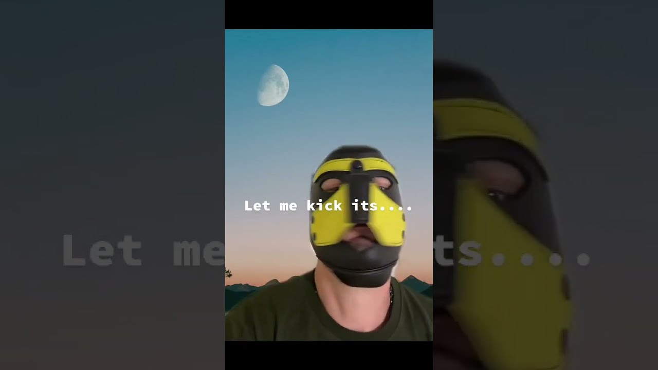 Short: Gay daddy pup vs the moon, one day I will finish the job! 