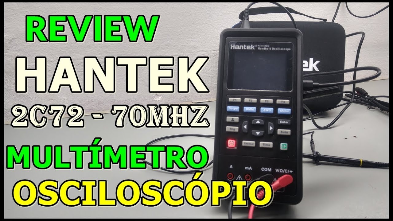 HANTEK 2C72 - MULTÍMETRO/OSCILOSCÓPIO
