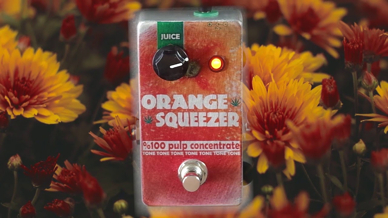 Dan Armstrong Orange Squeezer / Juicer Compressor Clone by Blammo! Electronics