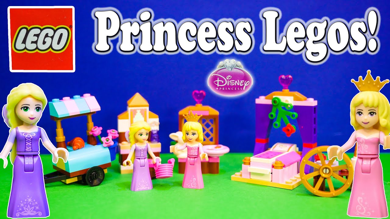 Unboxing the Sleeping Beauty & Rapunzel Lego Playsets