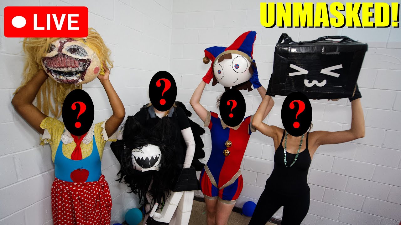 UNMASKED MISS CIRCLE X MISS DELIGHT X TV WOMAN X POMNI LIVESTREAM!
