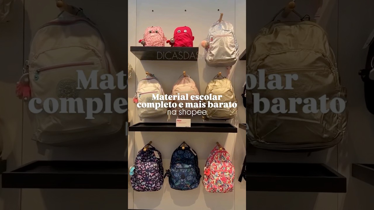 Material escolar COMPLETO mais barato na shopee! 😱✨ LINK NA ABA COMUNIDADE 🔎Achados 98