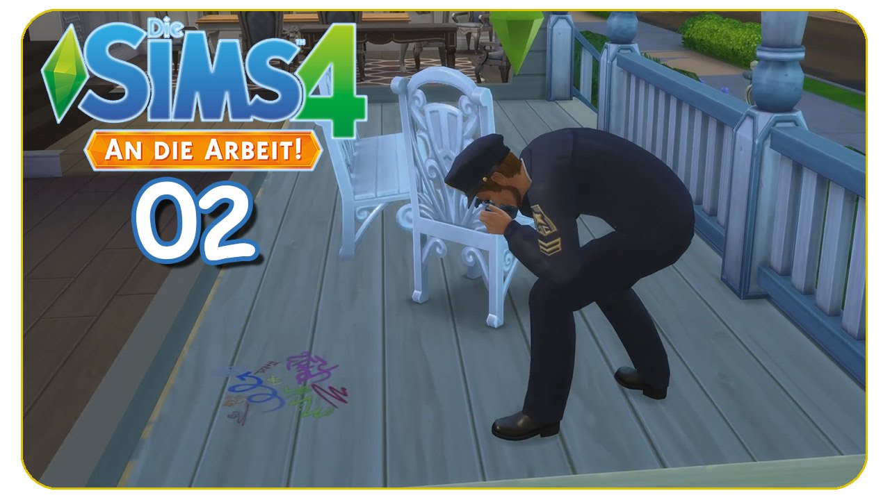 Traumberuf: Polizist #02 Die Sims 4 - An die Arbeit Spezial - Let's Play