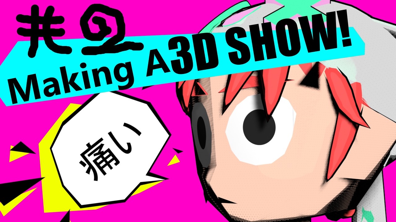 I Tried Making A 3D Show Alone... It Broke My Brain | 3D webseries making off process video