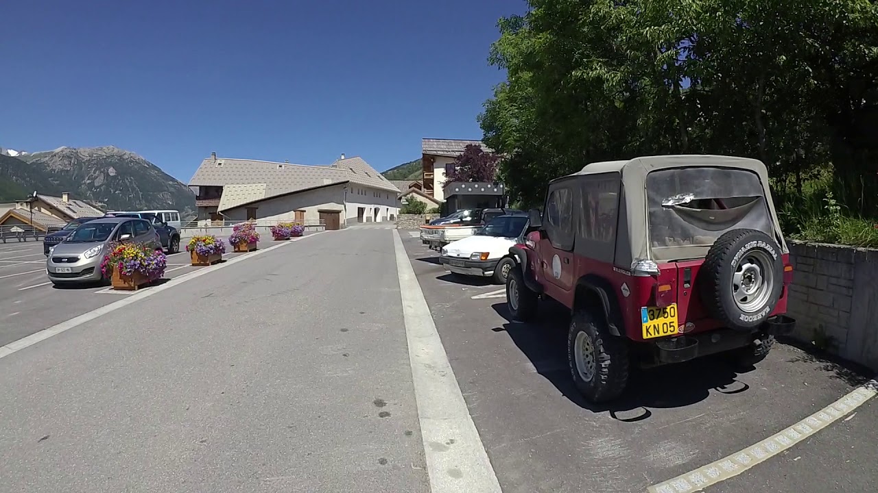 Col du Granon vanuit Saint Chaffray