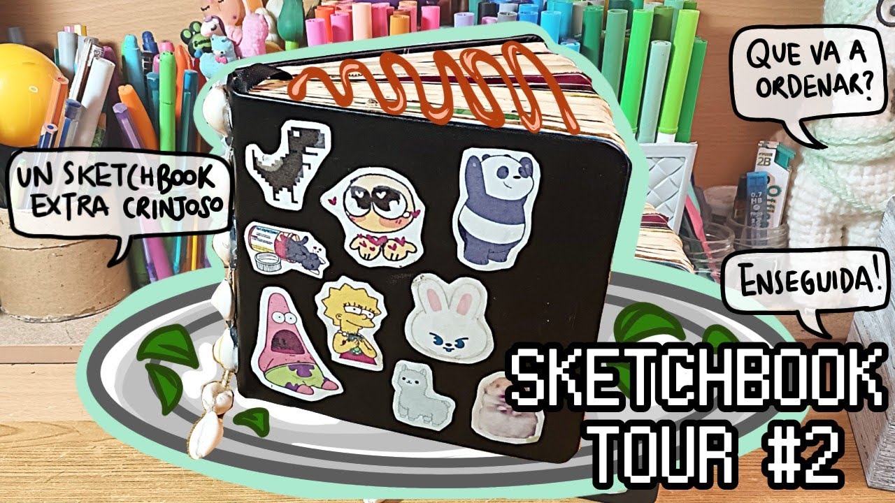 ★SKETCHBOOK TOUR #2★ cosas muy wtf | dammditto