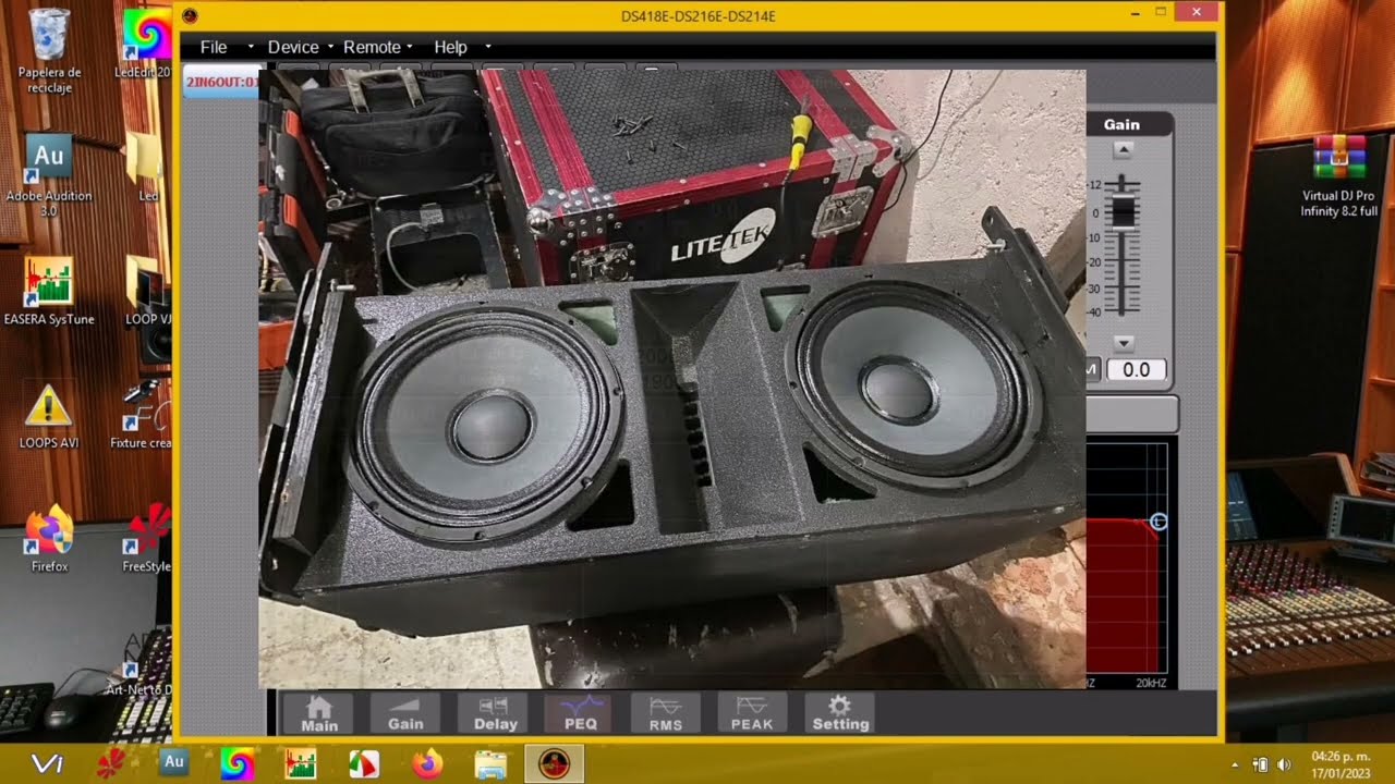 Como dar Cortes de Crossover en Procesador Digital / Digysentetic DS216e / 3 Way