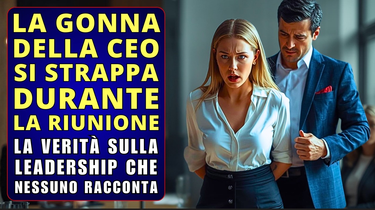 L'imbarazzo di questa CEO diventa una lezione per tutta l'azienda