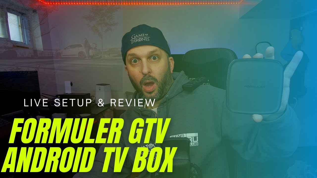 Formuler GTV Android TV Box Live Setup & Review