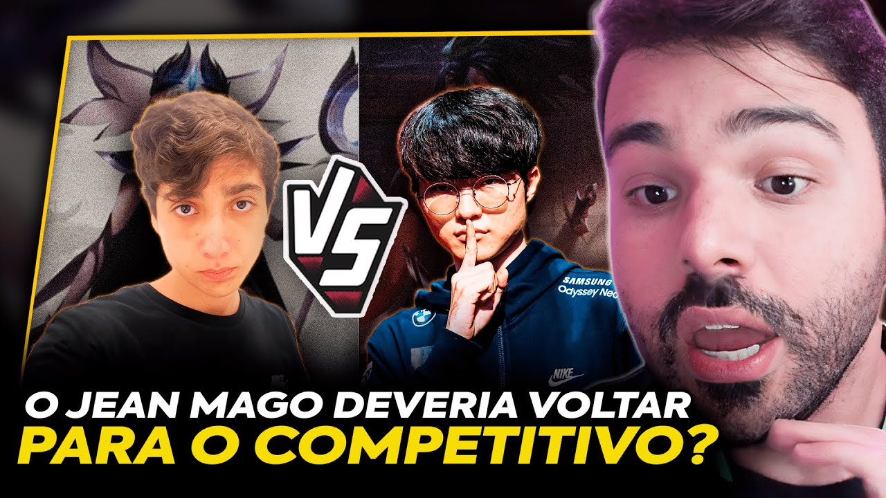 O TÃO AGUARDADO CONFRONTO! JEAN MAGO x FAKER NA SOLOQ COREANA!