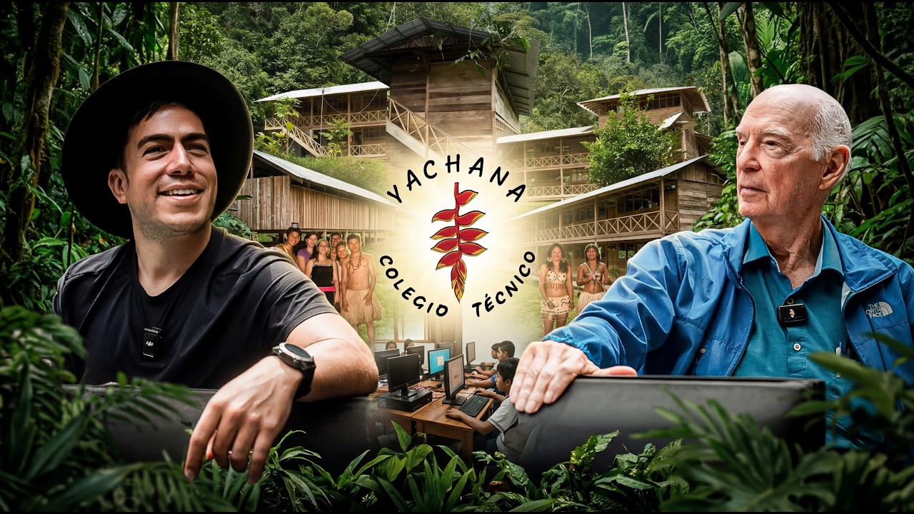 El GRINGO LOCO QUE CONSTRUYÓ 27 ESCUELAS EN LA AMAZONÍA