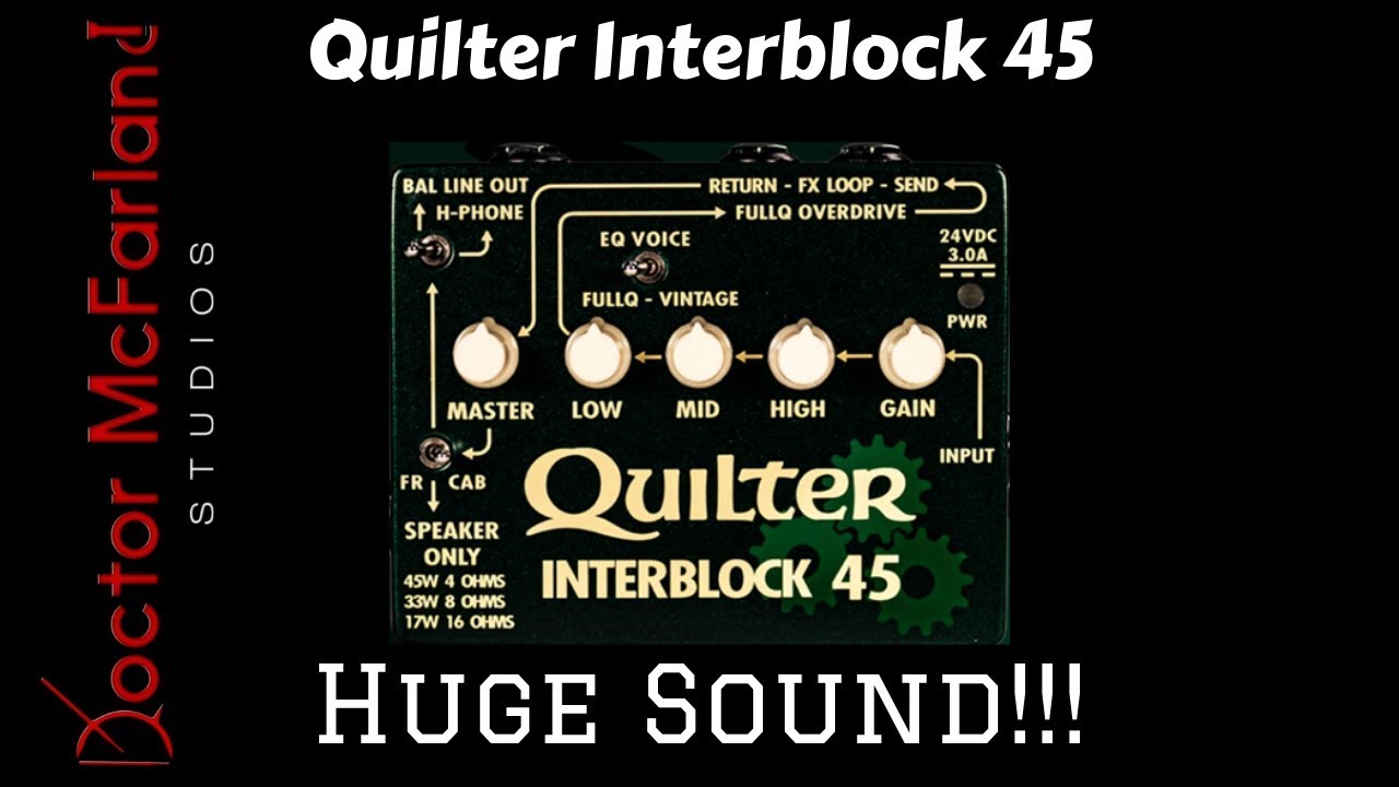 Quilter Interblock 45 Review // Huge Sound!!!