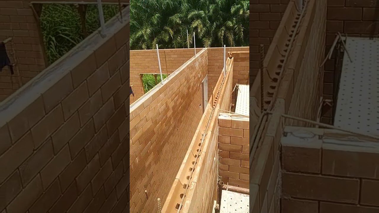 IBS BRICK install #ibs #interlockingbricks #batu #rumahidaman #malaysia #indonesia