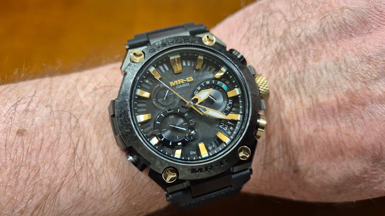 Casio G-Shock MRG-B2000RG-3ADR Kurogane-iro - unboxing, recenzja, przymiarka i por&oacute;wnanie [PL]
