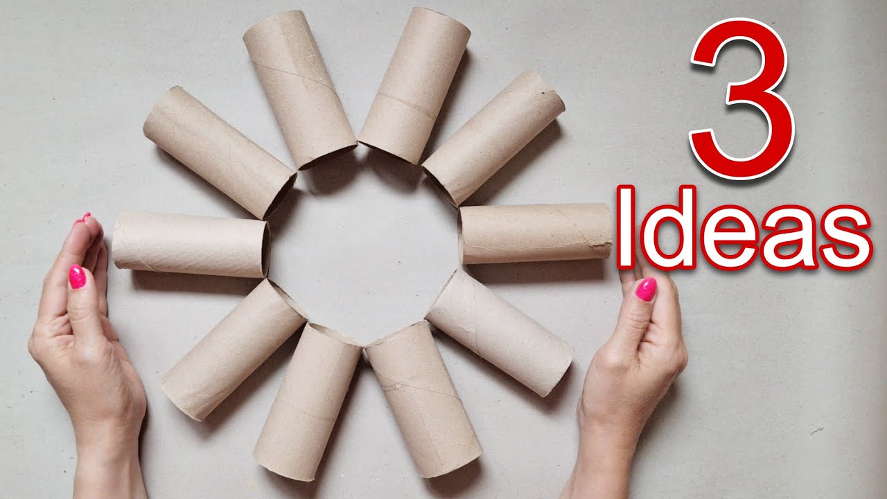 3 Adorable Toilet Paper Roll Crafts | Cute & Fun DIY Ideas 🤩