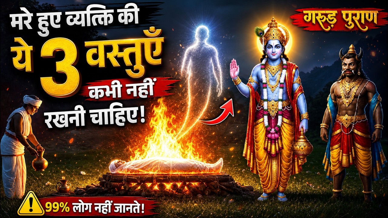 मरे हुए व्यक्ति की ये 3 वस्तुयें कभी नहीं लेनी चाहिए : विष्णु जी ने कहाँ