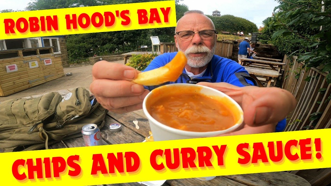 A VISIT TO ROBIN HOOD'S BAY...PLUS CHIPS & CURRY SAUCE!
