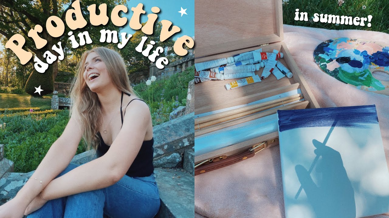 a productive summer day in my life