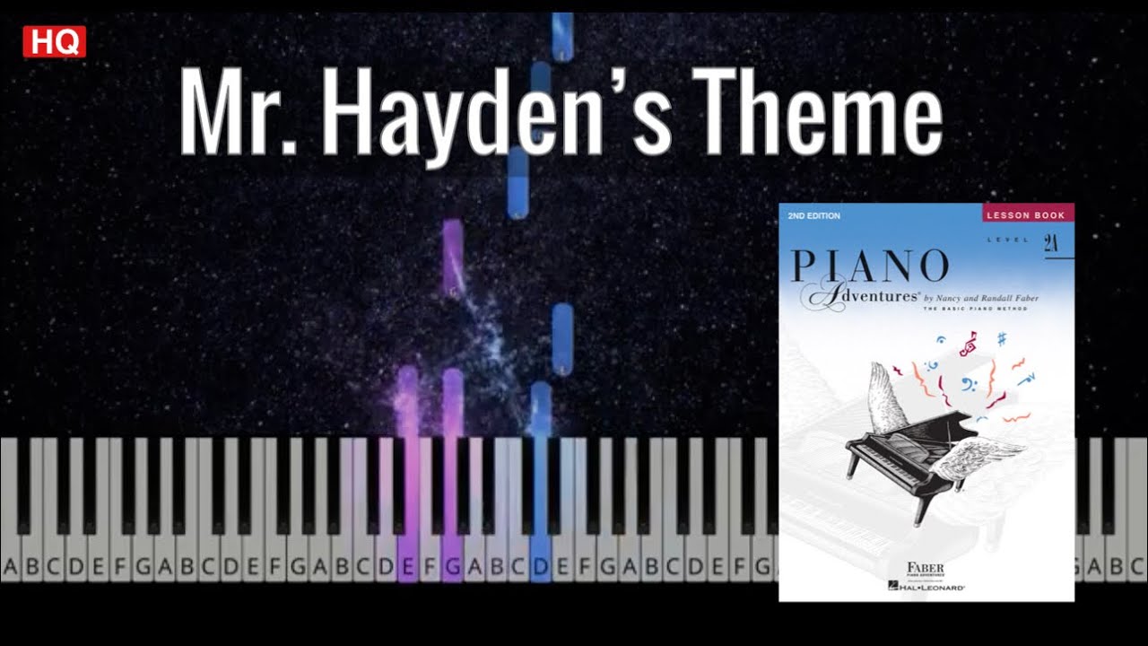 Mr. Haydn's Theme | Piano Adventures 2A Lesson Book
