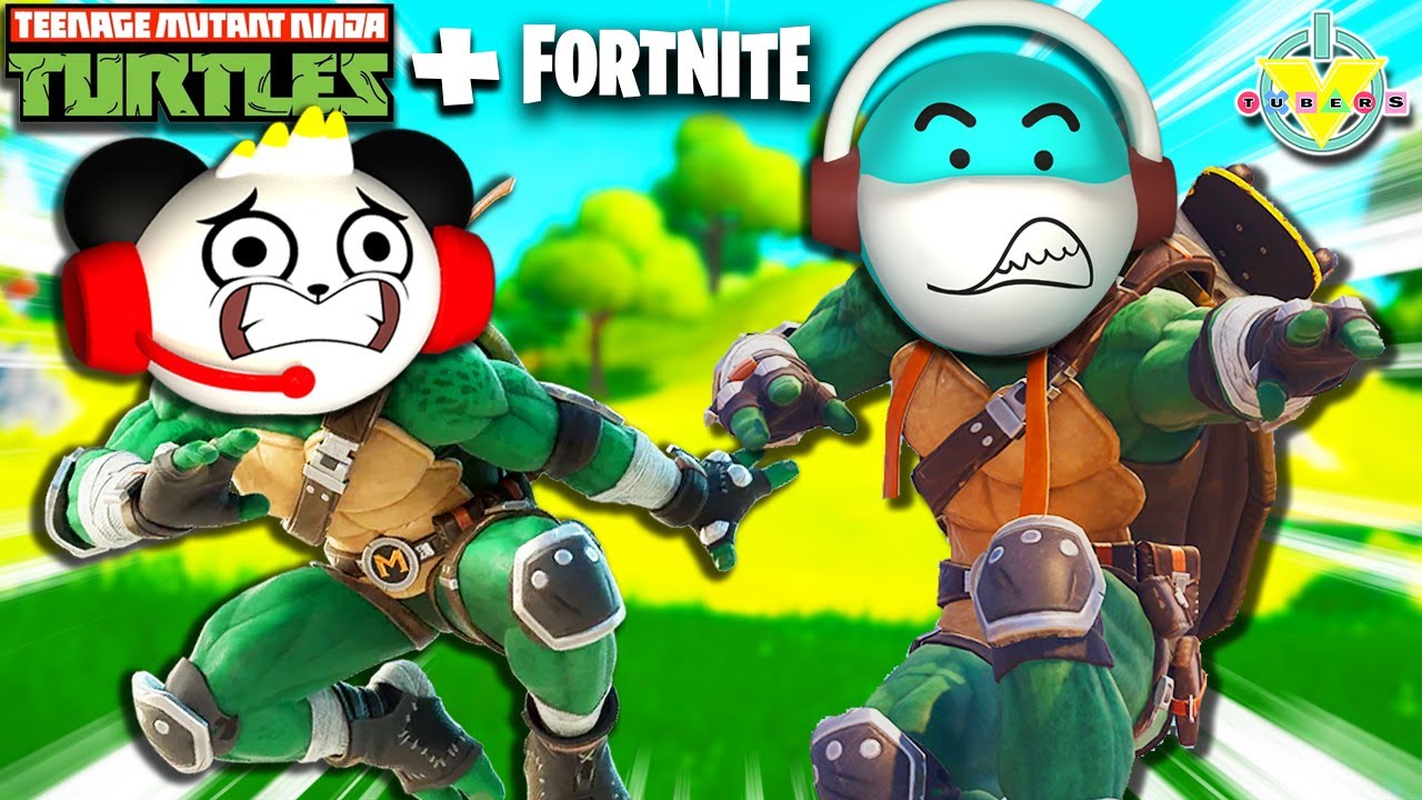 Teenage Mutant Ninja Turtle Fornite Event with Combo Panda and Big Gil!!