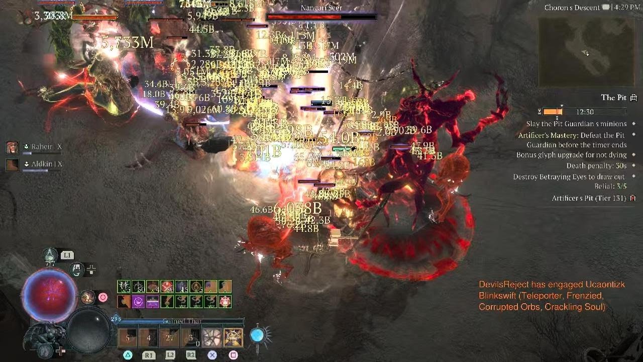Diablo 4 S11 - Paladin Pit 131 Clear - NO GRANDFATHER
