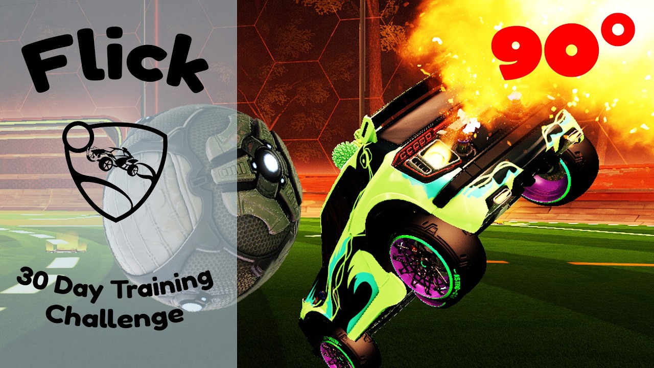 The SECRET to Perfect 90° Flicks in Rocket League! (Day 5)