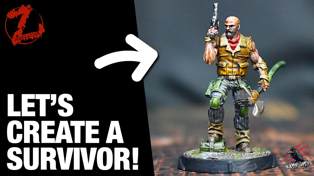 LET'S CREATE A SURVIVOR! 9 Steps To Create A New Population Z Survivor