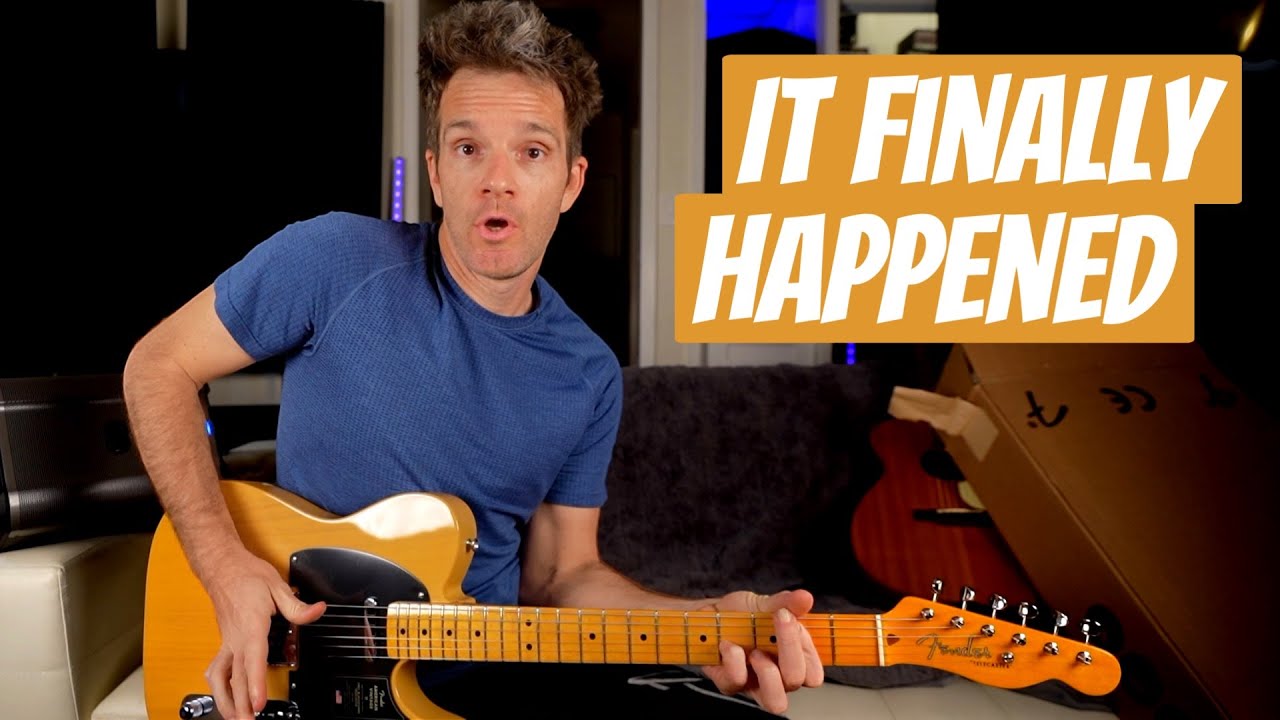 The Telecaster Finally Hit Me