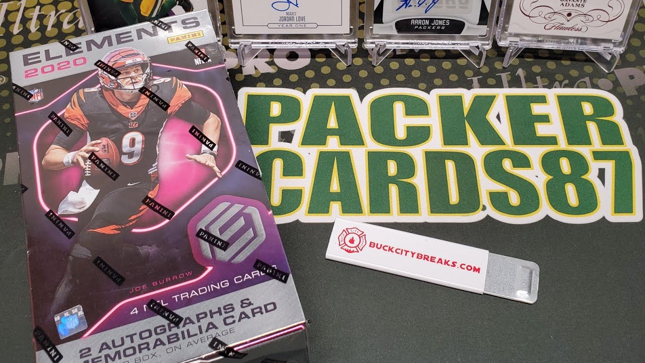 2020 Panini Elements Football Hobby Box Opening. 3 Hits!