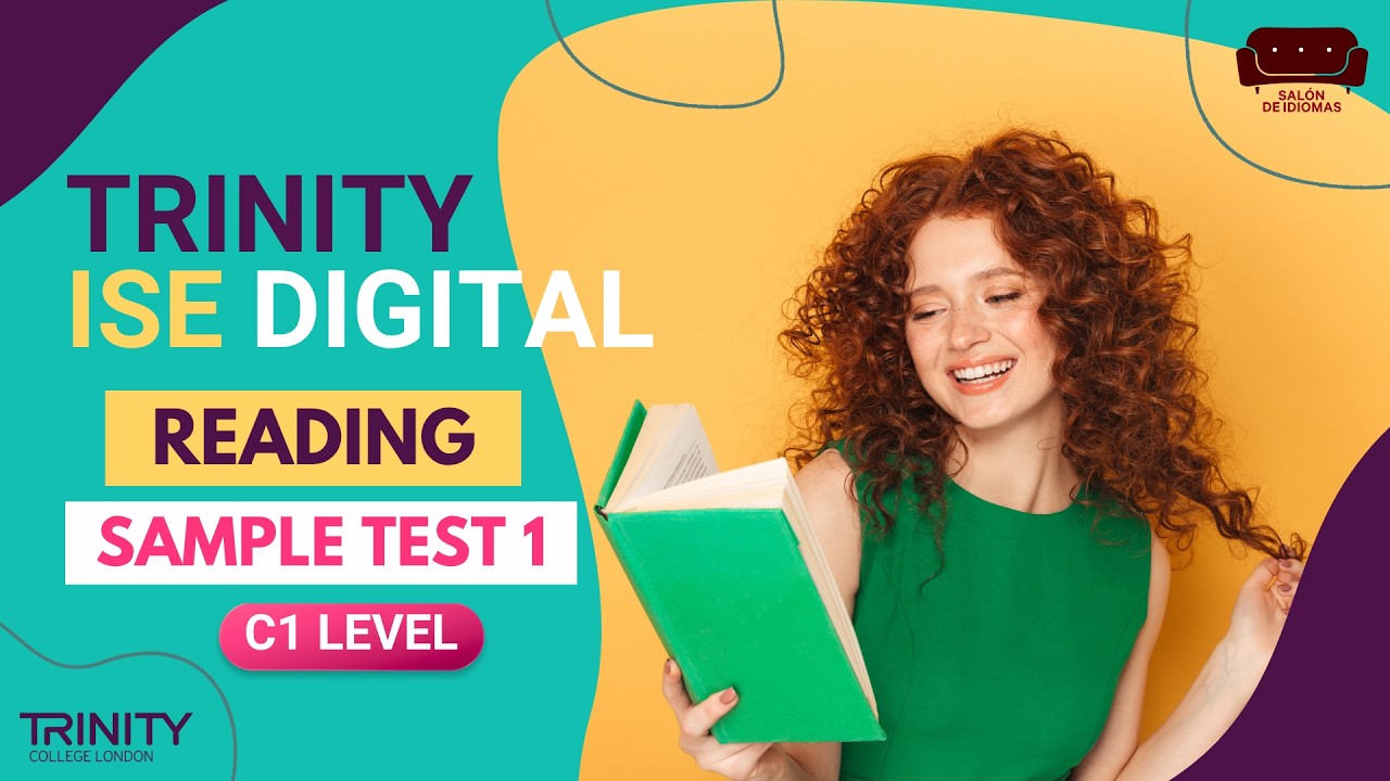 📘 ISE Digital Reading: examen (+respuestas) 🔍