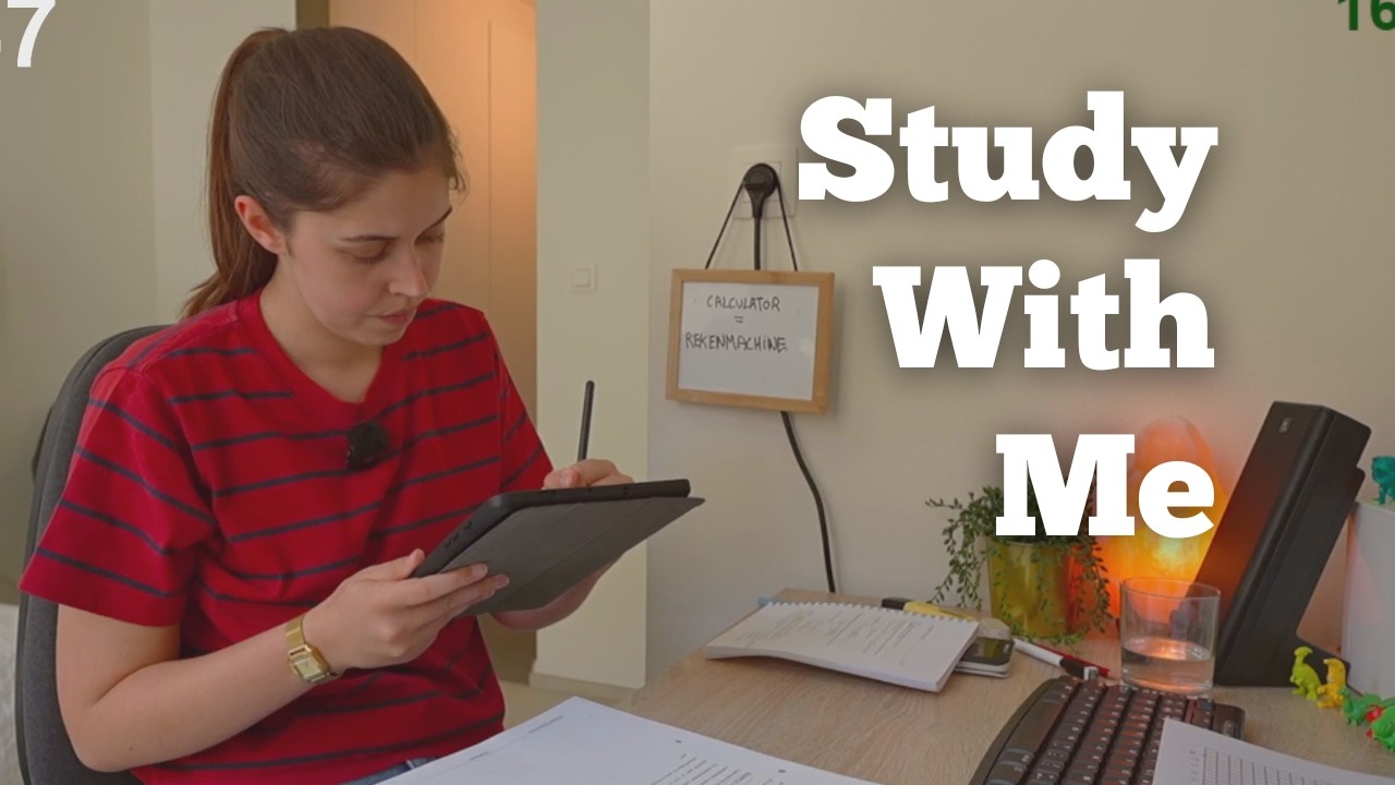 LIVE 14 HOURS Study With Me (60 min study + 5 break)