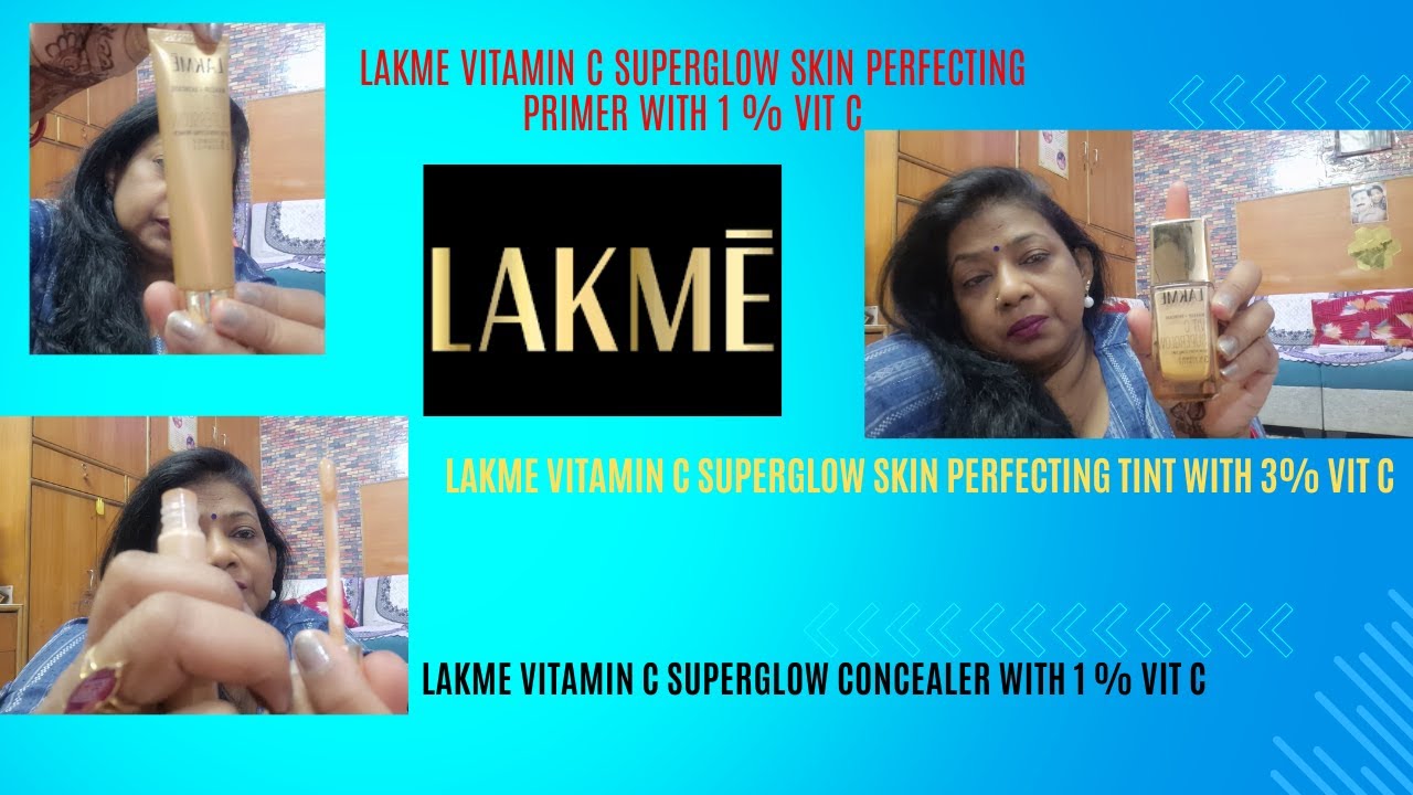 Lakme Vitamin C Superglow Range #New Launches # Aparna Rajan #makeup #viral