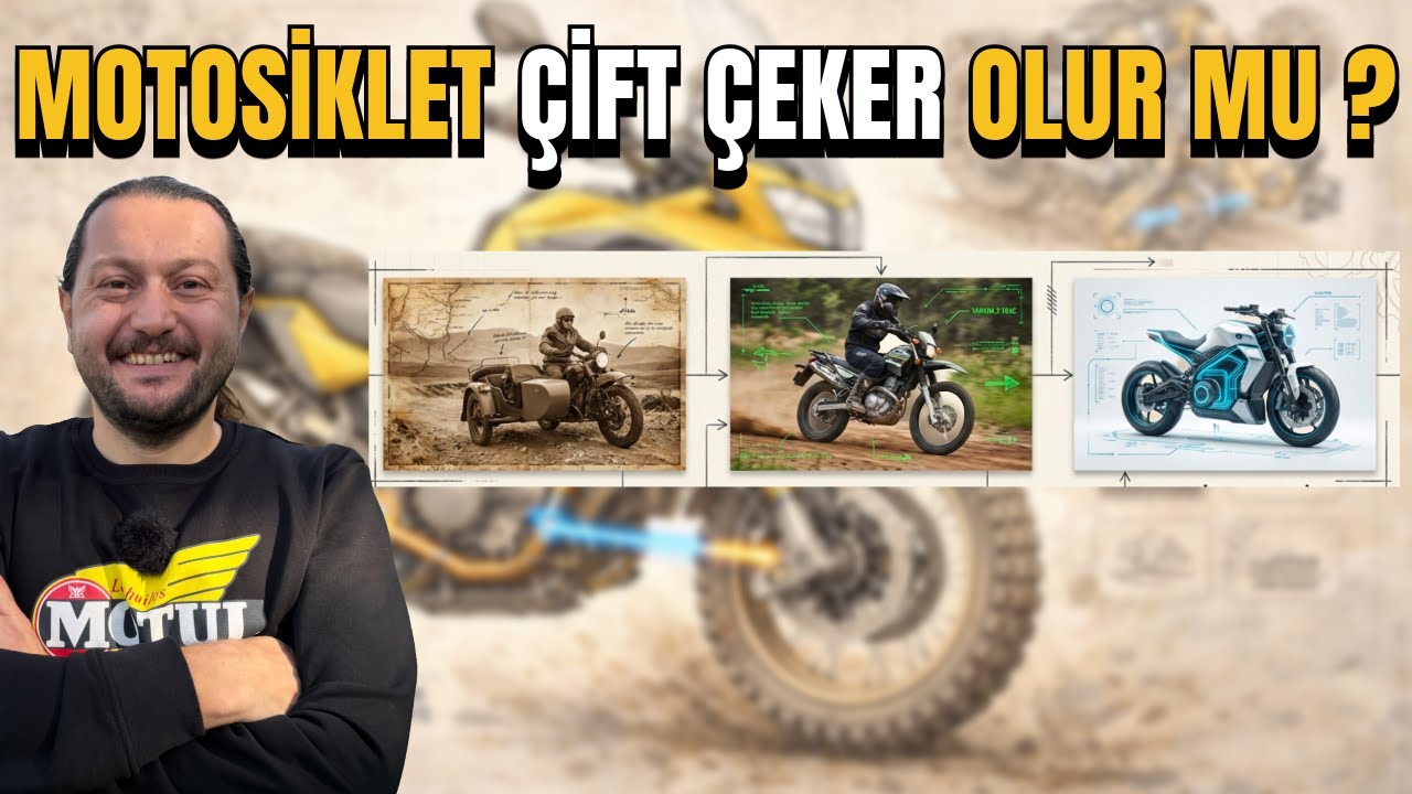 MOTOSİKLET ÇİFT ÇEKER OLUR MU ?