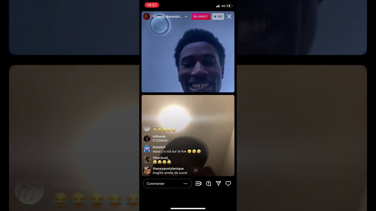Dafliky et 63og en live sur insta all beef
