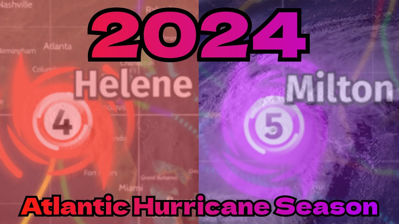 2024 Atlantic Hurricane Season Animation