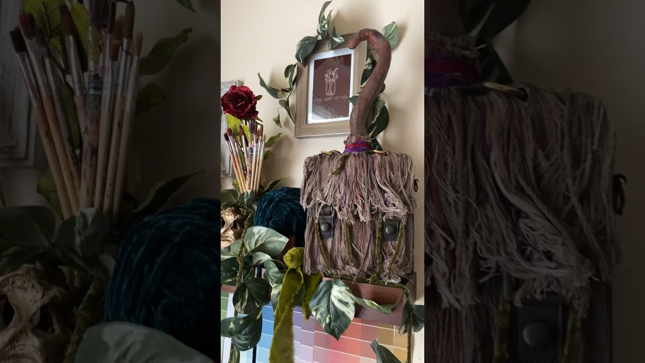 Broomstick Purse | Wicked Witch Costume