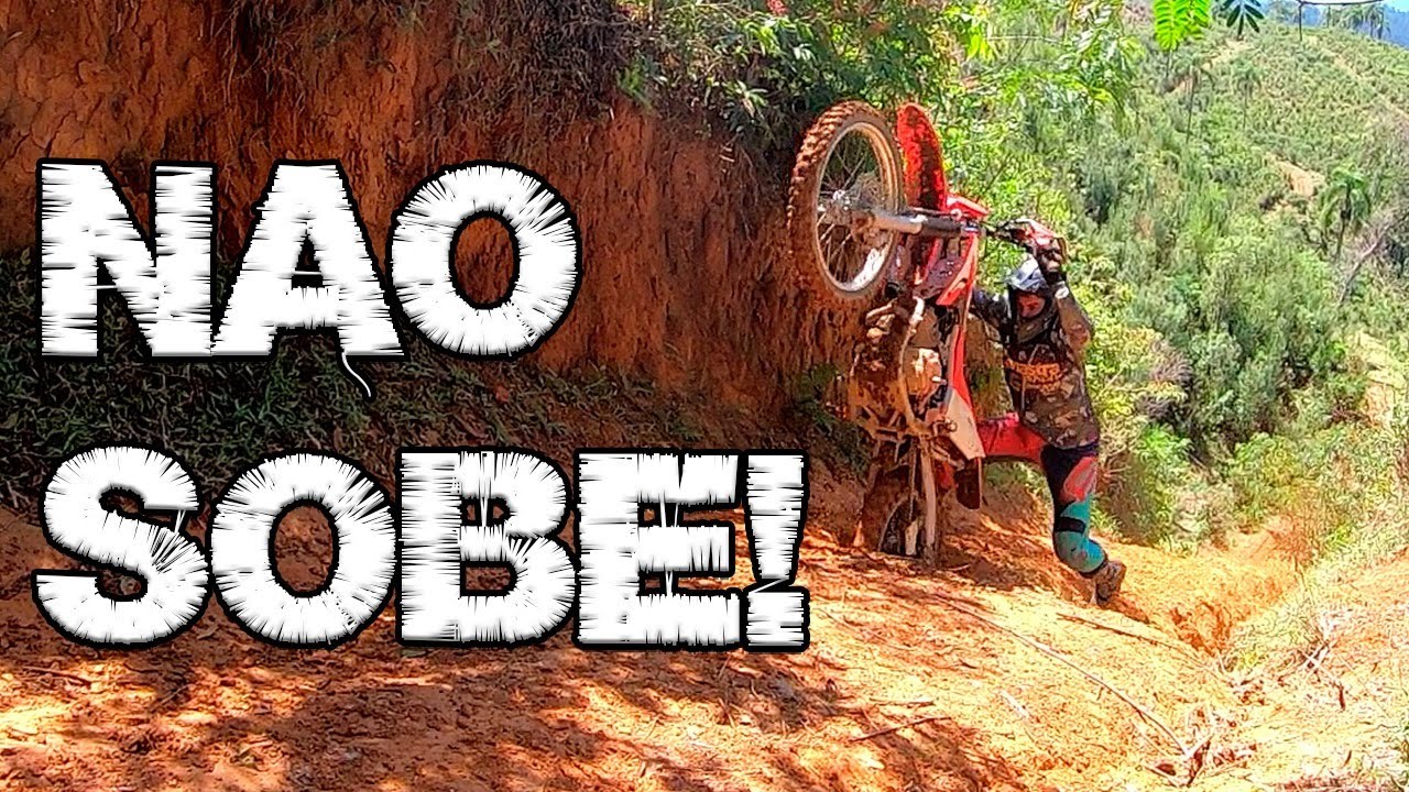 CRF230 não sobe? Trilha em Campina Grande do Sul - PR