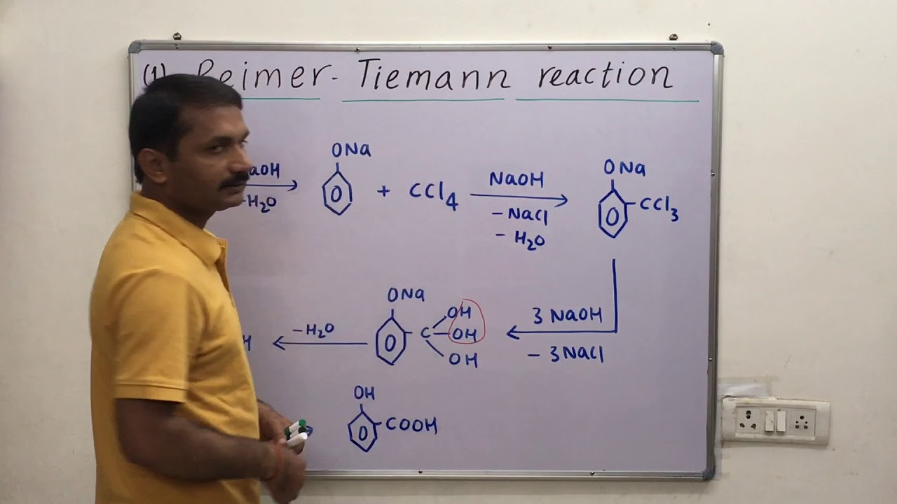 Simple Learning Trick For (1) Reimer-Tiemann Reaction (2) Kolbe Reactions/ Kolbe-Schmidt-Reactions