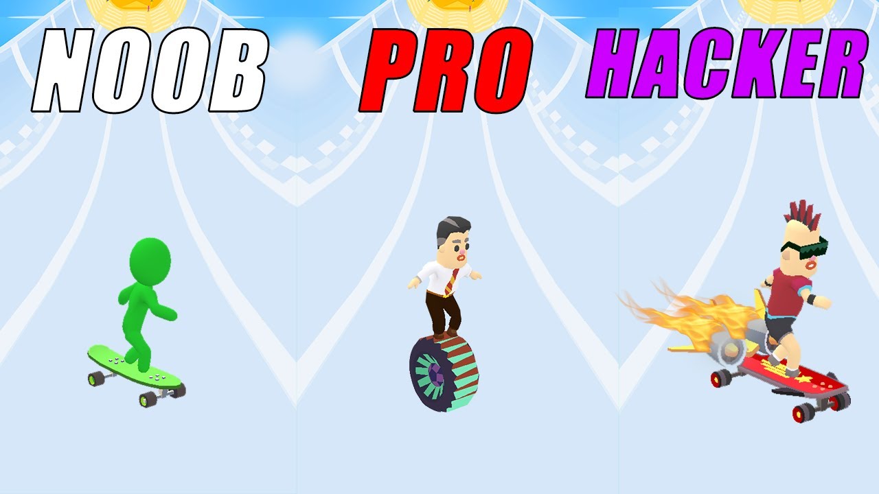 Turbo Stars - NOOB vs PRO vs HACKER