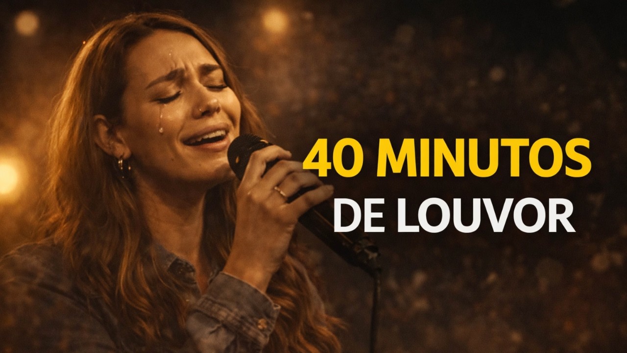 DEUS TEM UMA MENSAGEM PARA VOCÊ 🙏 40 MINUTOS DE LOUVOR PROFUNDO PARA ORAR E DESCANSAR