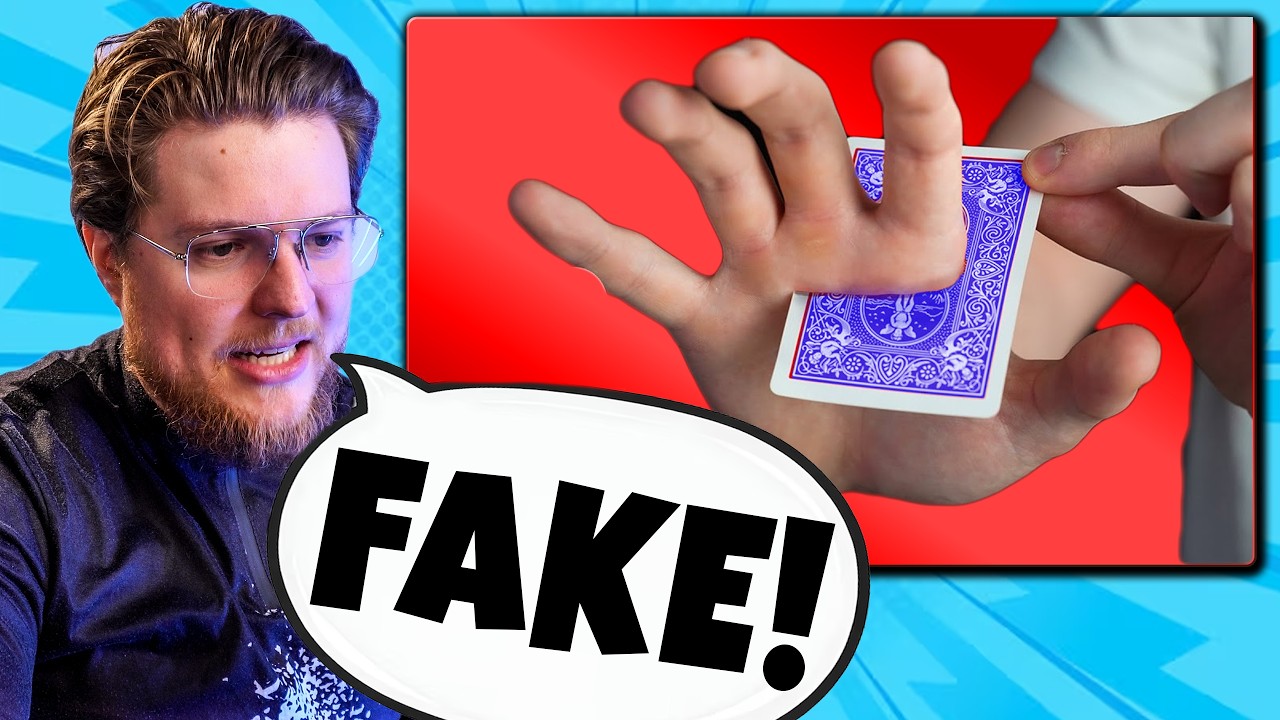 Erkenne den FAKE Zaubertrick!
