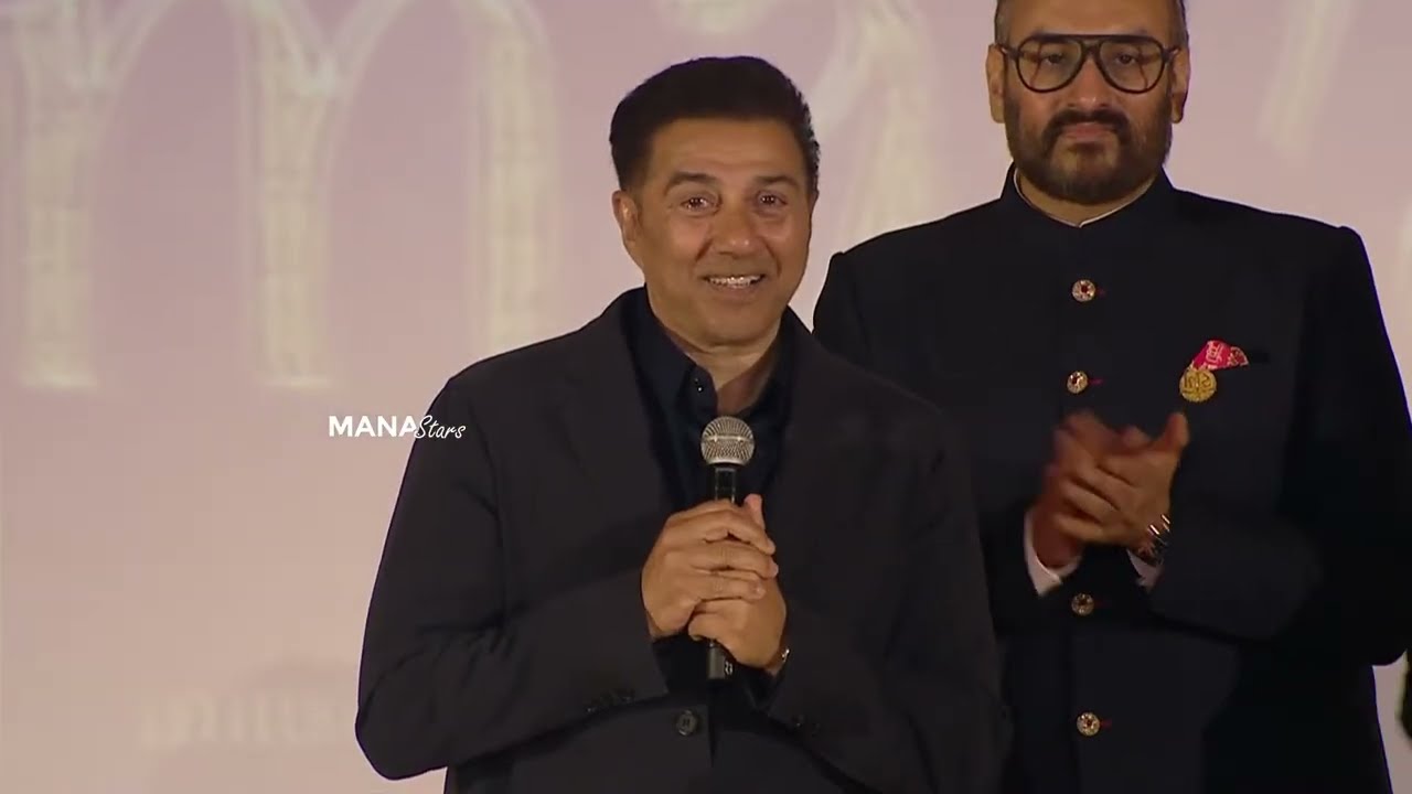 Sunny Deol Speech @ Namit Malhotra's Ramayana Pratham Sankalp Press Meet