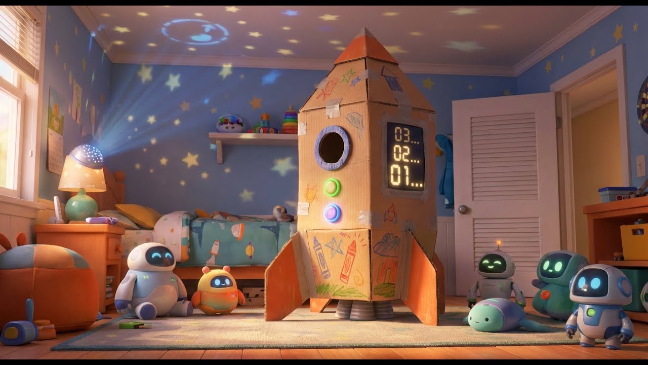 La Fusée des Rêves 🚀 | Chanson pour Enfants | Aventure Spatiale