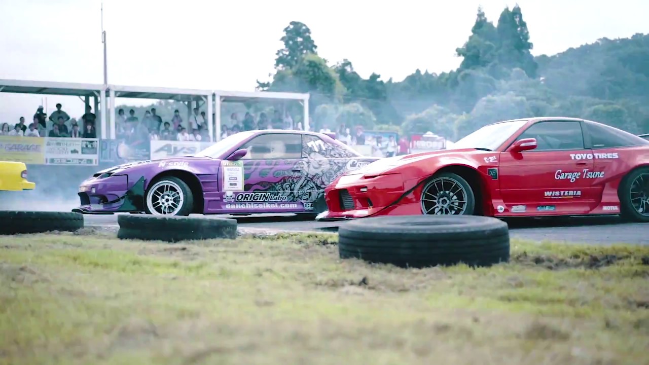 DRIFT GRIP EVENT 240SX S13 BNR34 | HEY! SAY! RUN! Ver2 2018