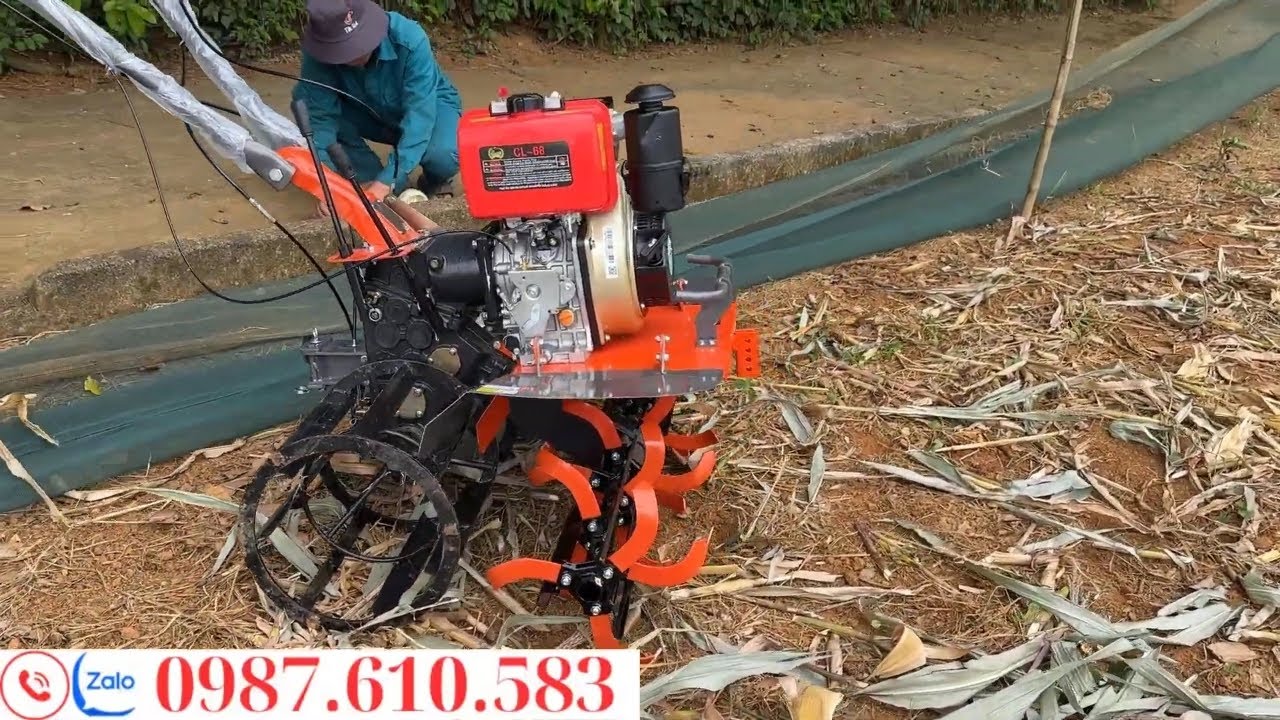 Giá Bán Trọn Bộ Máy Xới Đất KAMA 2 Cầu 186F Đời Mới Nhấtt 2026.
