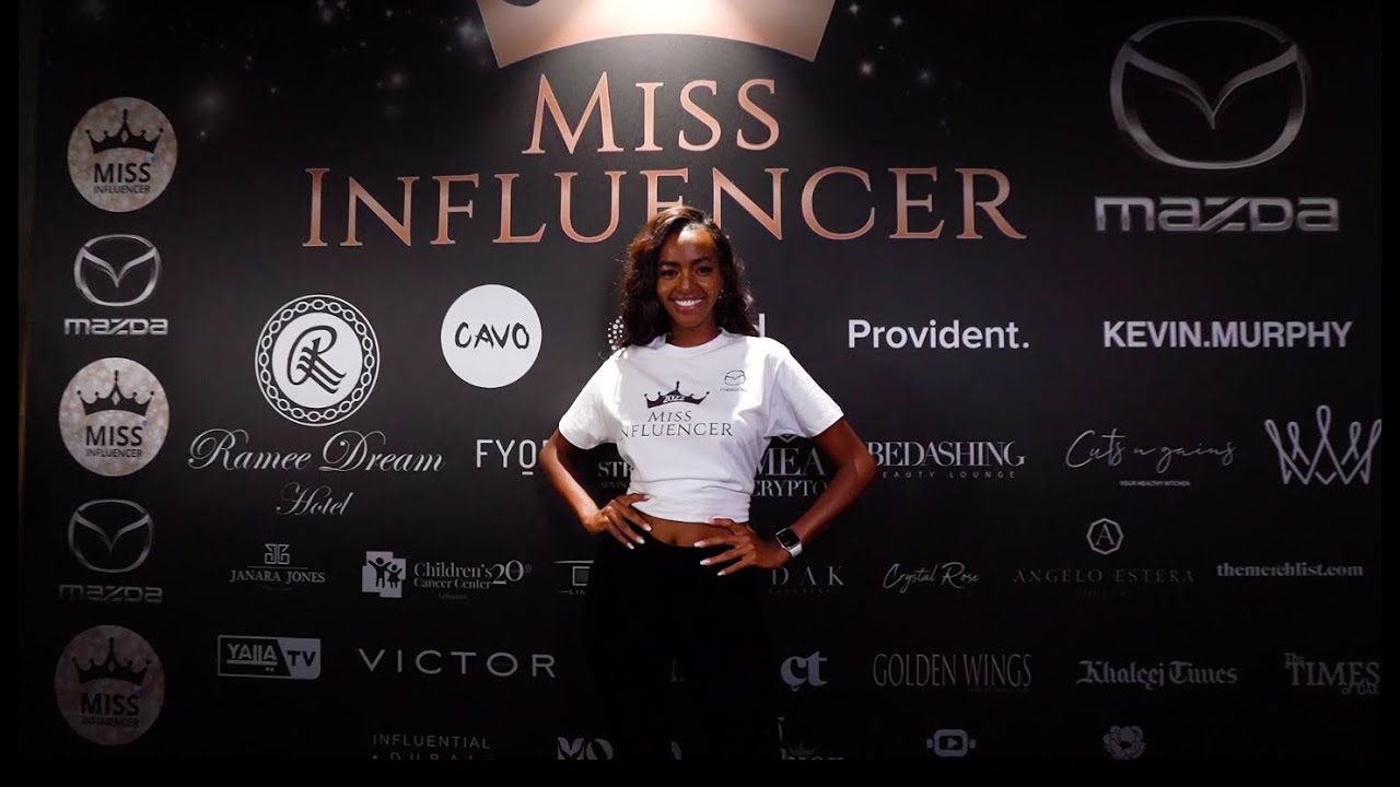 Miss Influencer - Press Conference, November 2022, Dubai