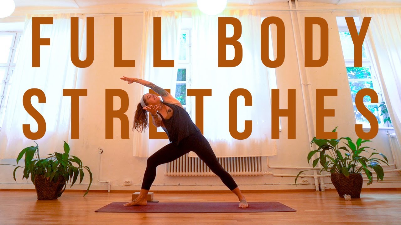 Full Body Yoga Stretch - Release, Relax, & Reset with Energizing, Total Body Stretch Flow