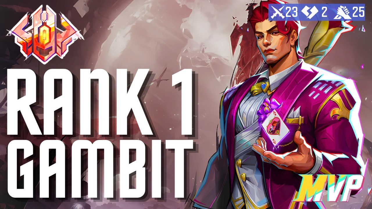 Bappin | Rank 1 Gambit Gameplay | Season 6.5 | Marvel Rivals