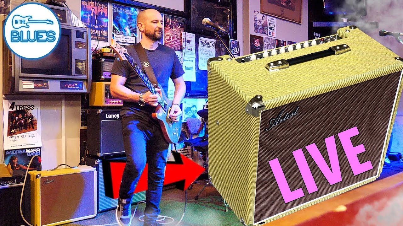 The Artist TweedTone 20R Amplifier Live Play Test